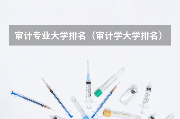 审计专业大学排名（审计学大学排名）