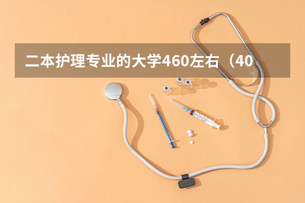 二本护理专业的大学460左右（400多分的医科大学二本）