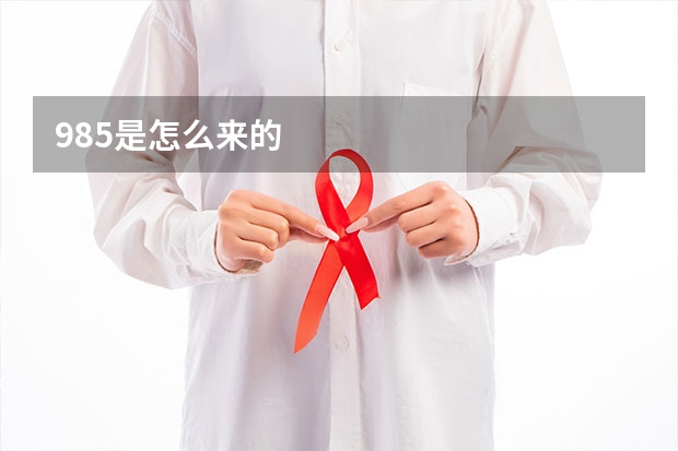 985是怎么来的