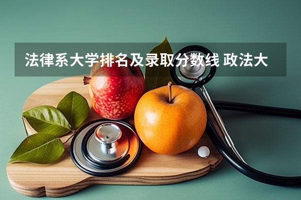法律系大学排名及录取分数线 政法大学排名及录取分数线