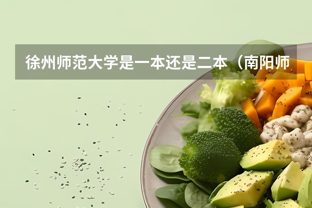 徐州师范大学是一本还是二本（南阳师范学院是一本还是二本?）