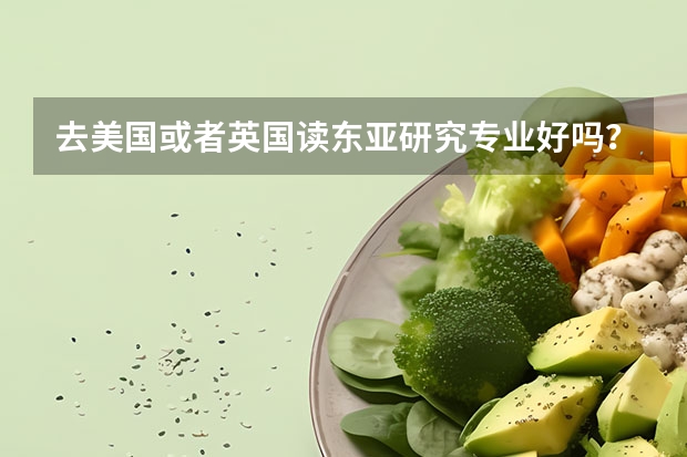去美国或者英国读东亚研究专业好吗？