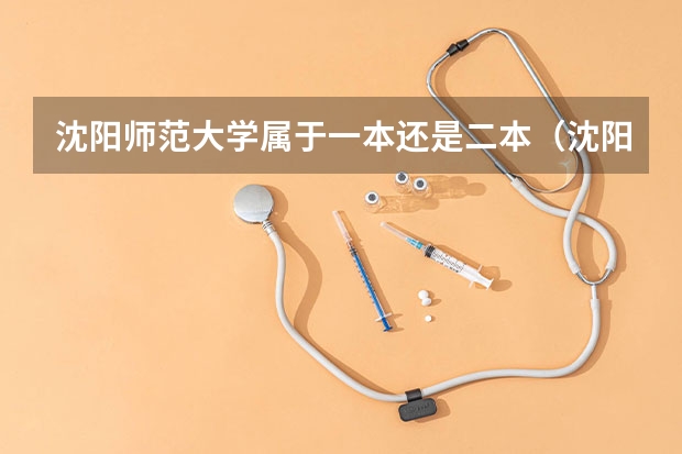 沈阳师范大学属于一本还是二本（沈阳师范大学是一本还是二本学校）