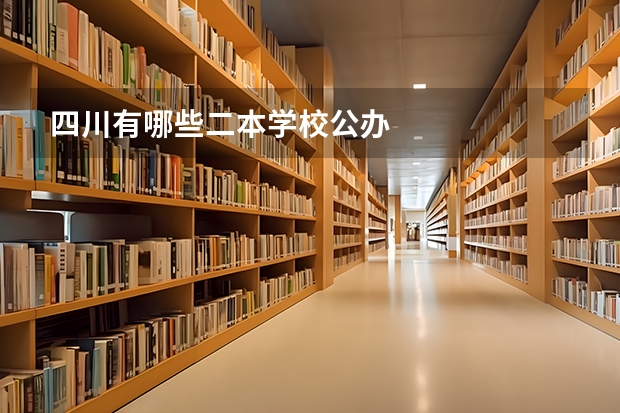 四川有哪些二本学校公办