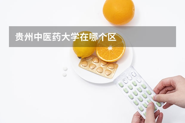 贵州中医药大学在哪个区