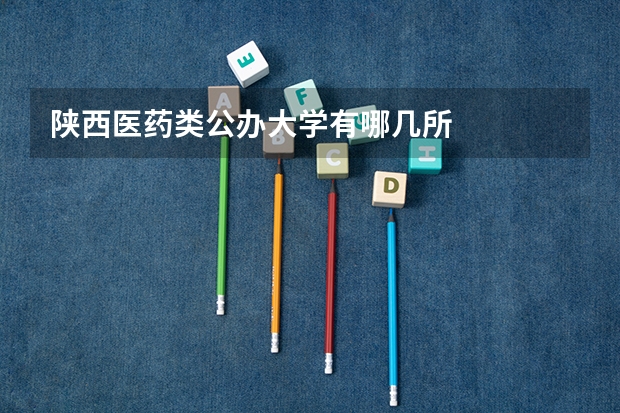 陕西医药类公办大学有哪几所