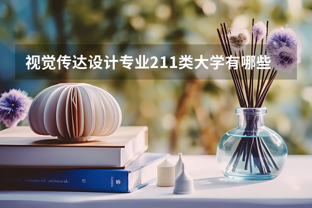 视觉传达设计专业211类大学有哪些