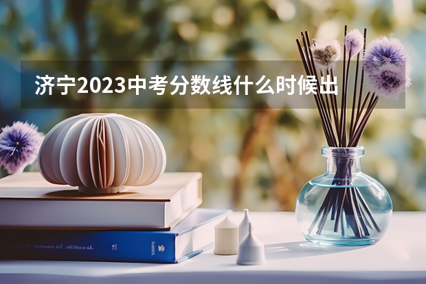 济宁2023中考分数线什么时候出