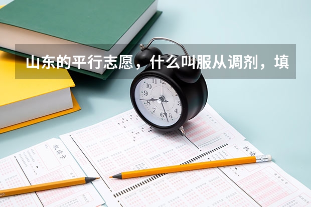 山东的平行志愿，什么叫服从调剂，填的专业是怎样调剂的？