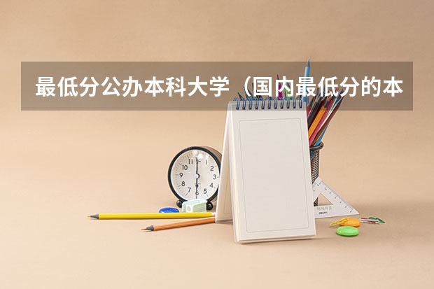 最低分公办本科大学（国内最低分的本科学校）