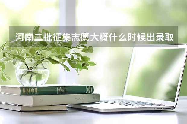 河南二批征集志愿大概什么时候出录取结果?