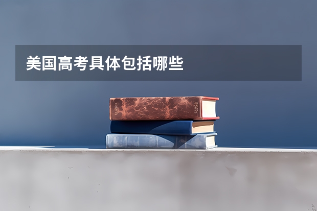 美国高考具体包括哪些