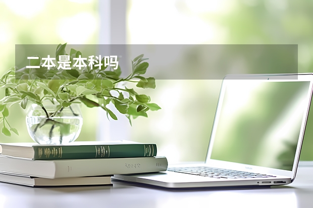 二本是本科吗