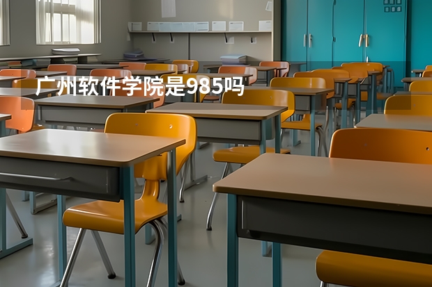 广州软件学院是985吗