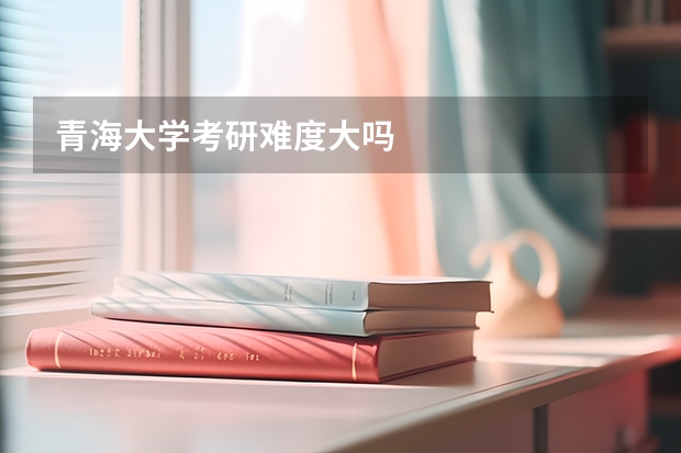 青海大学考研难度大吗