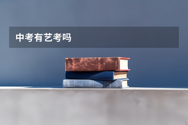 中考有艺考吗