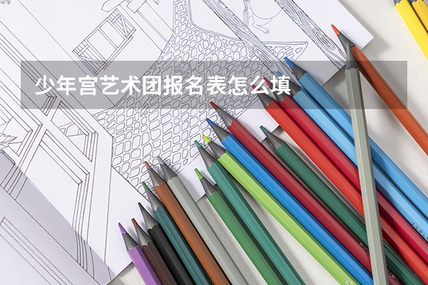 少年宫艺术团报名表怎么填