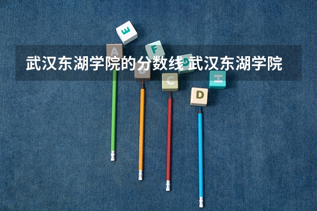 武汉东湖学院的分数线 武汉东湖学院法学专业分数线