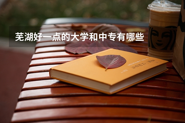 芜湖好一点的大学和中专有哪些