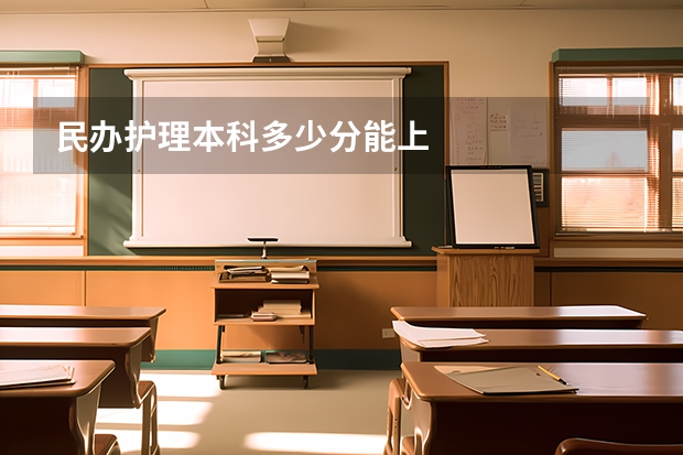 民办护理本科多少分能上