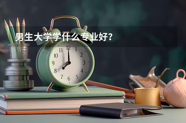 男生大学学什么专业好?