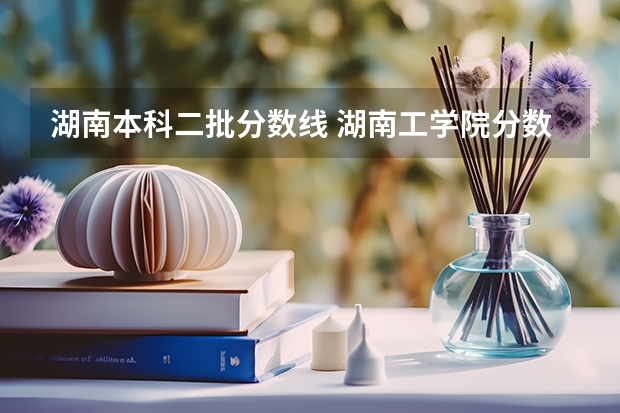 湖南本科二批分数线 湖南工学院分数线