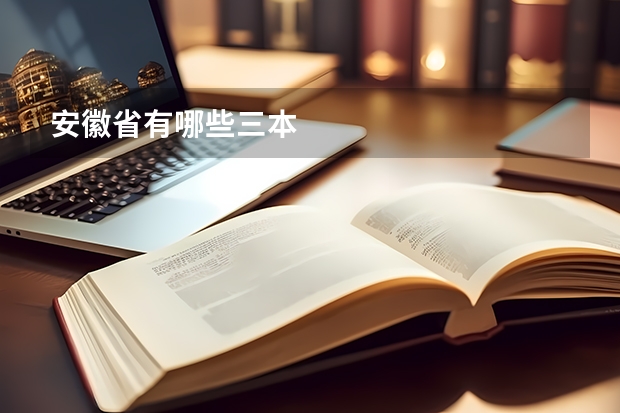 安徽省有哪些三本
