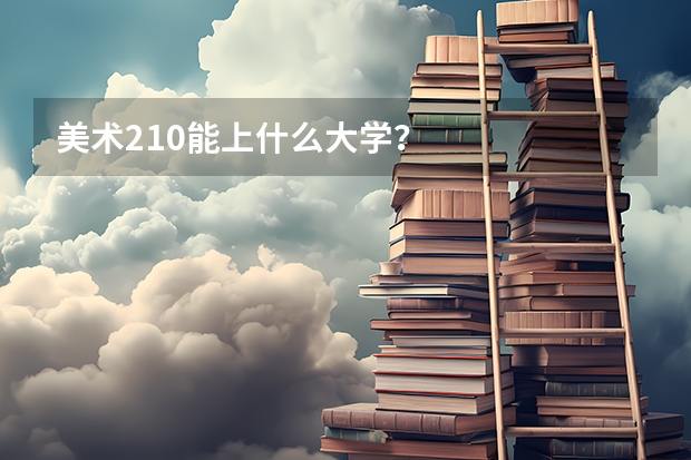 美术210能上什么大学？