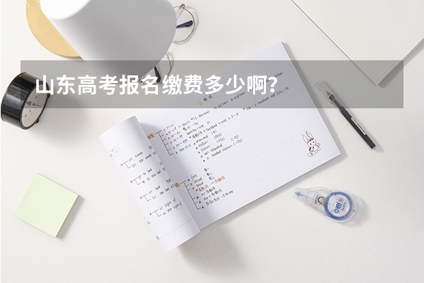 山东高考报名缴费多少啊？