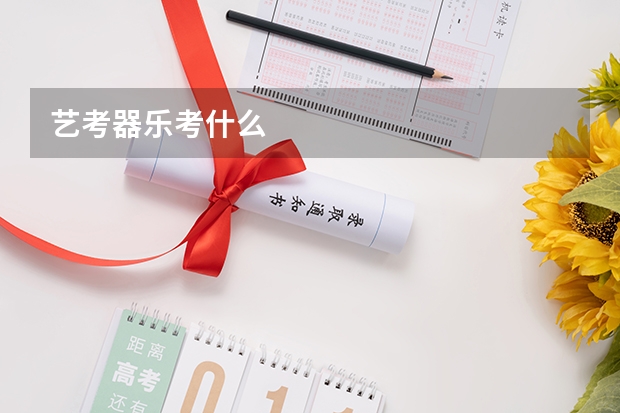 艺考器乐考什么