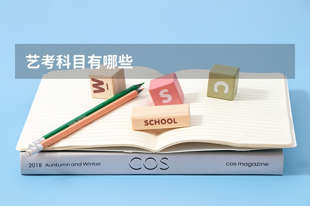 艺考科目有哪些