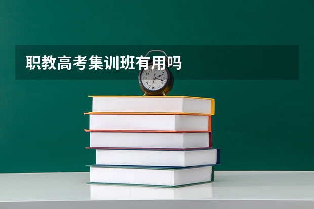 职教高考集训班有用吗