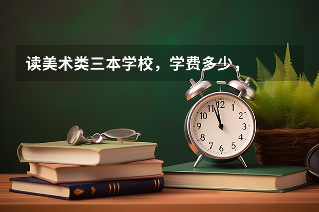 读美术类三本学校,学费多少,