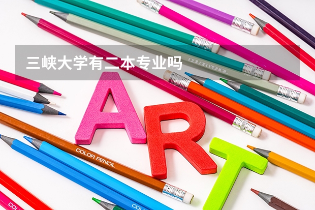 三峡大学有二本专业吗