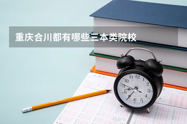 重庆合川都有哪些三本类院校