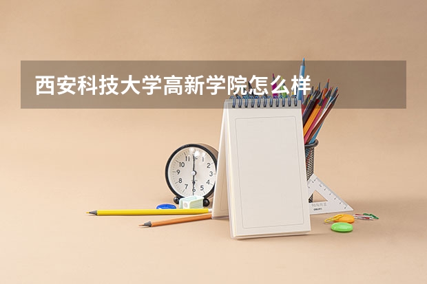 西安科技大学高新学院怎么样