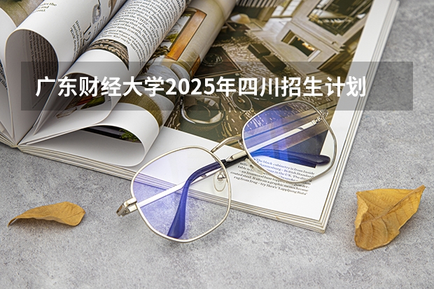 广东财经大学2025年四川招生计划预测