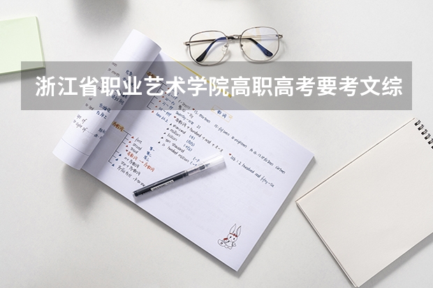 浙江省职业艺术学院高职高考要考文综吗