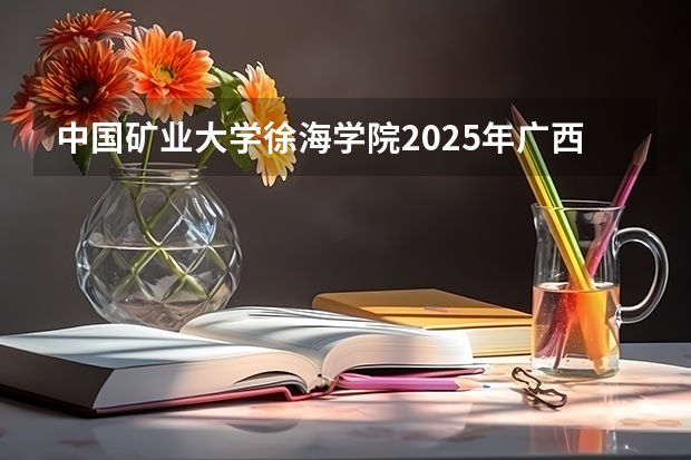 中国矿业大学徐海学院2025年广西招生计划预测